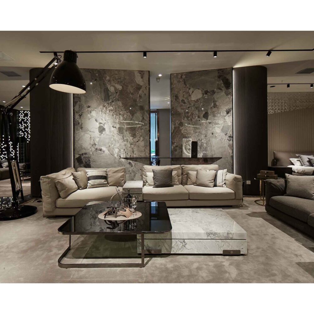 Minimalist coffee table fits For luxury style Living room -showroom