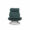 High-End Italian Lounge Chair with Circular Brushed Titanium Base – Suitable for Western and Middle Eastern Interiors