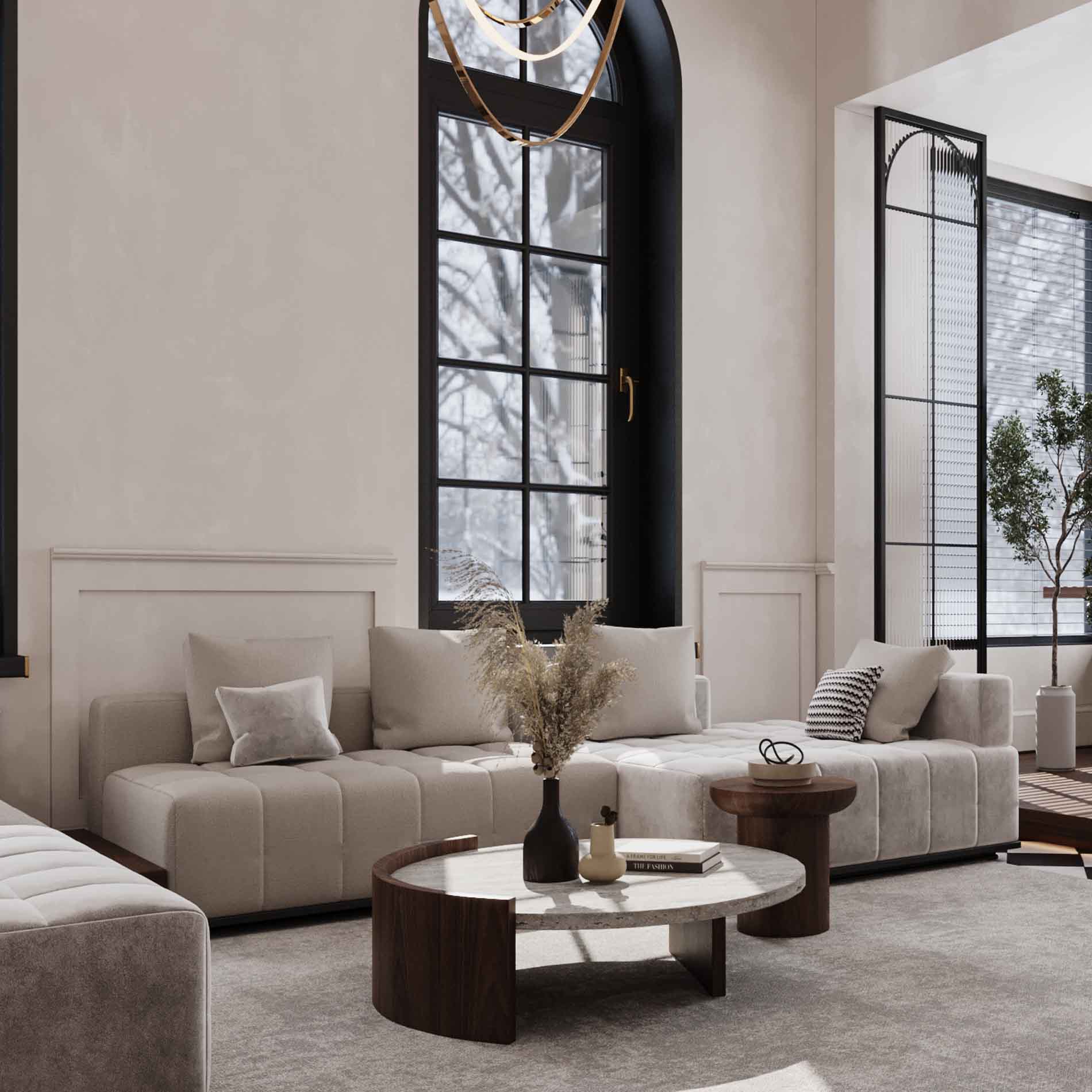 Sofa modulaire - Italien minimaliste