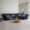 Minimalist+Fabric+L-Shaped+Petal Sectional+Sofa