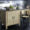 American Design Midcentury Modern Style Design Custom White Oak Washed Slim Shaker Kitchen Solid Wood Reeded Cabinet