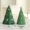 Resin holiday ornament for desk or shelf display Two Sizes