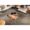 Marble Coffee Table Displayed in Modern Interior Showroom with Neutral Decor
