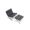 Premium Italian leather Barcelona Chair and Ottoman – minimalist Bauhaus-inspired design on clean white backdrop