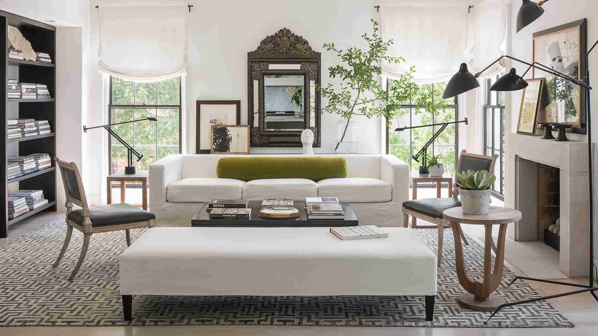 living room showroom customized case