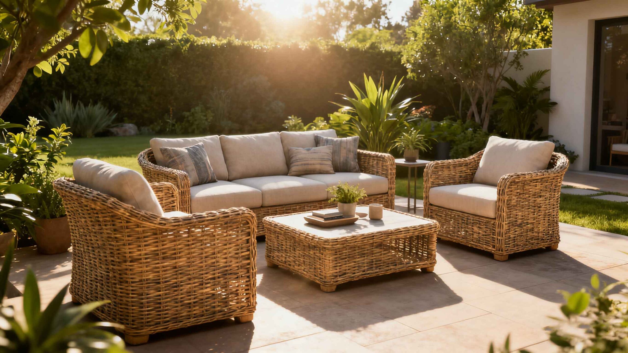 outdoor lay out spaces